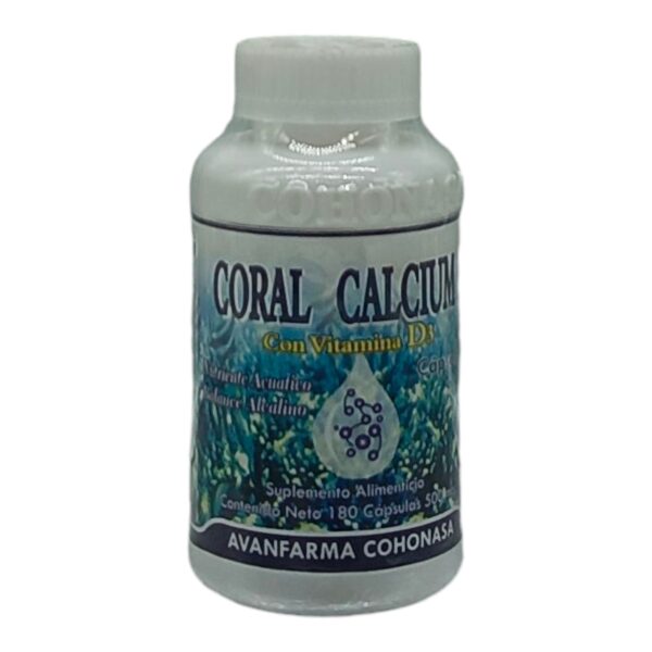 CORAL CALCIUM ( CON VITAMINA D3)